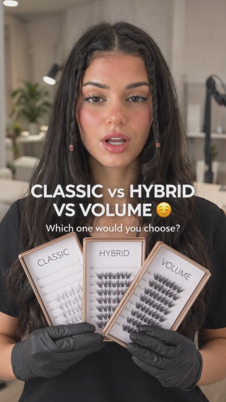 Classic, Hybrid & Volume Lash Training Manual | Digital PDF